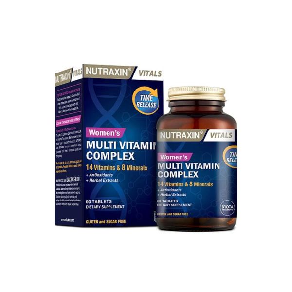 Nutraxin Womens Multi Vitamin Complex 60 Tablets