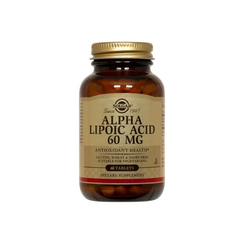 Solgar Alpha Lipoic Acid 60 mg 60 Kapsül