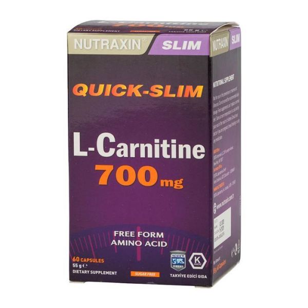 Nutraxin L Carnitine 60 Kapsül