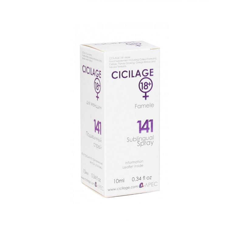 Cicilage 141 Female (Kadın) Dilaltı Spreyi 10 ml