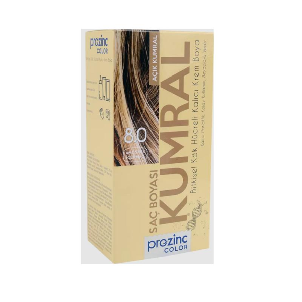 Prozinc Color 8.0 Kumral - Amonyaksız Bitkisel Saç Boyası