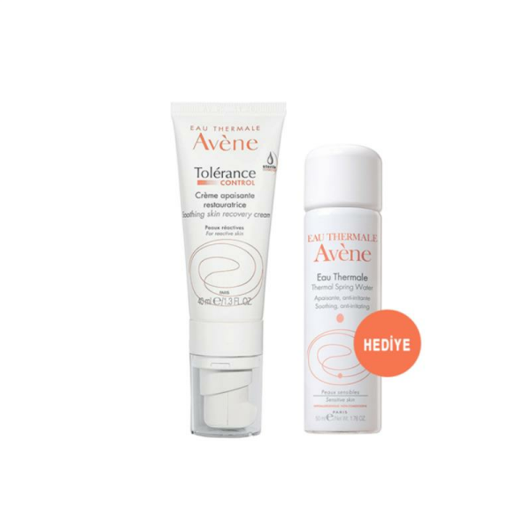 Avene Tolerance Control Soothing Skin Recovery Cream 40 ml + Termal Su 50 ml