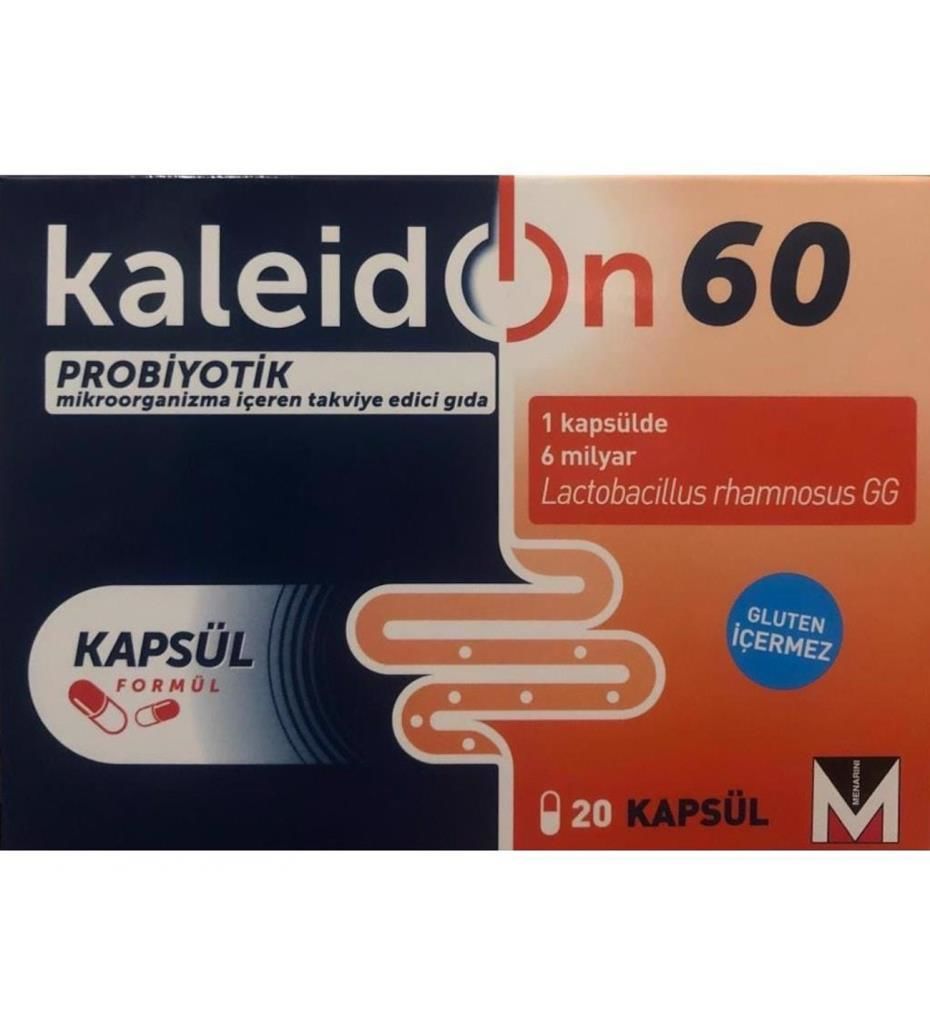 Kaleidon 60 mg 20 Kapsül