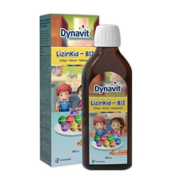 Dynavit LizinKid - B12 Takviye Edici Gıda 150 ml