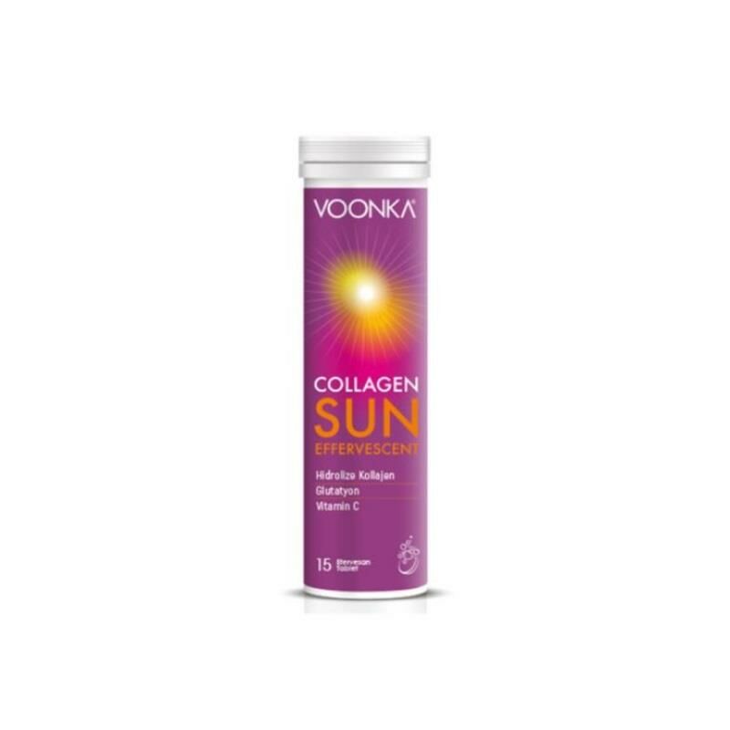 Voonka Collagen Sun Efervesan 15 Tablet