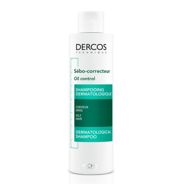 Vichy Dercos Oil Control Aşırı Yağlanmaya Karşı Etkili Bakım Şampuanı 200 ml