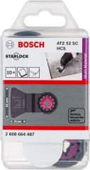 Bosch - Starlock - ATZ 52 SC - HCS Harç ve Beton Artıkları İçin Sert Raspa Bıçağı 10'lu