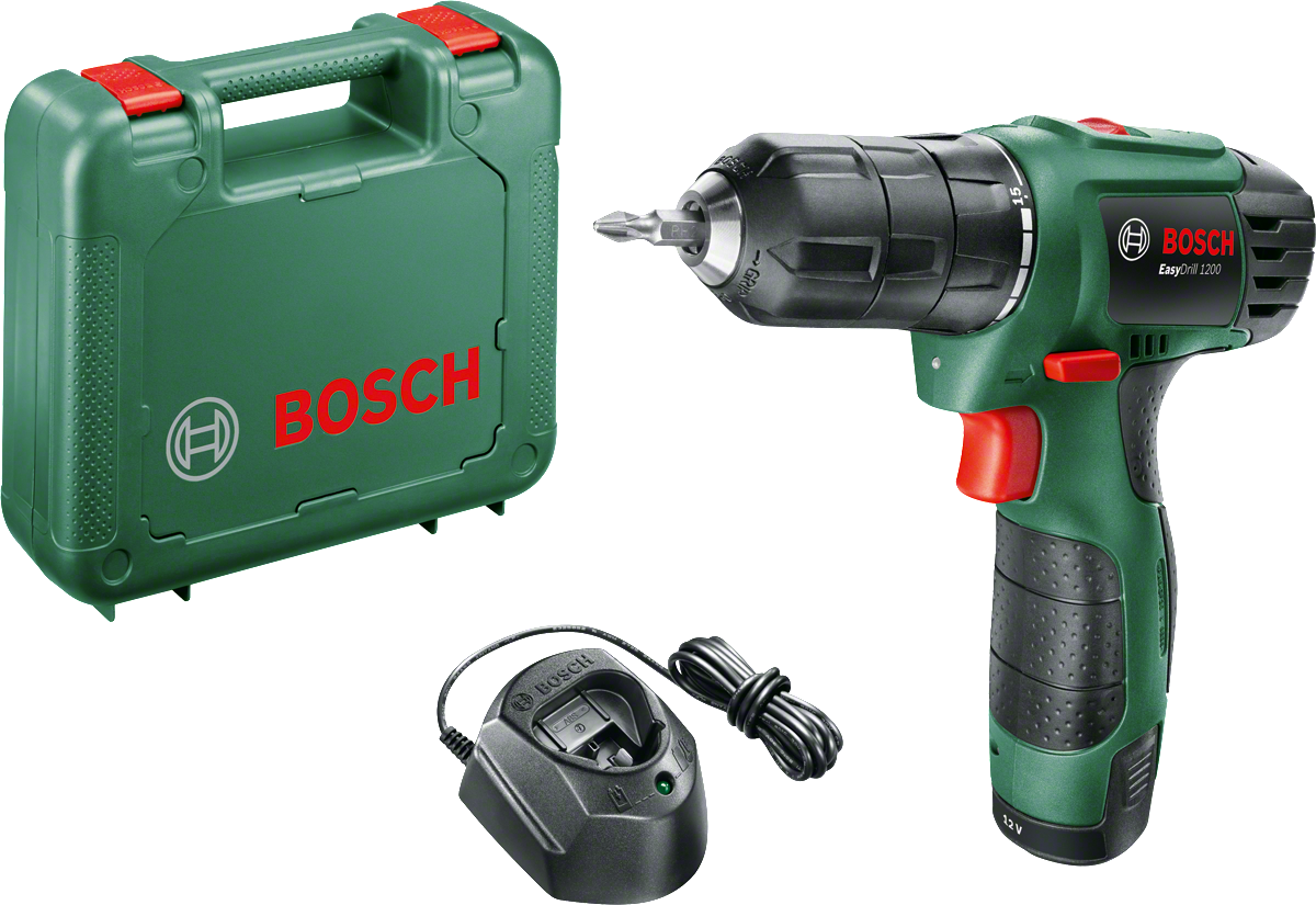 Bosch Easy Drill 1200 Tek Akülü Delme Vidalama Makinesi (1 x 1,5 Ah)