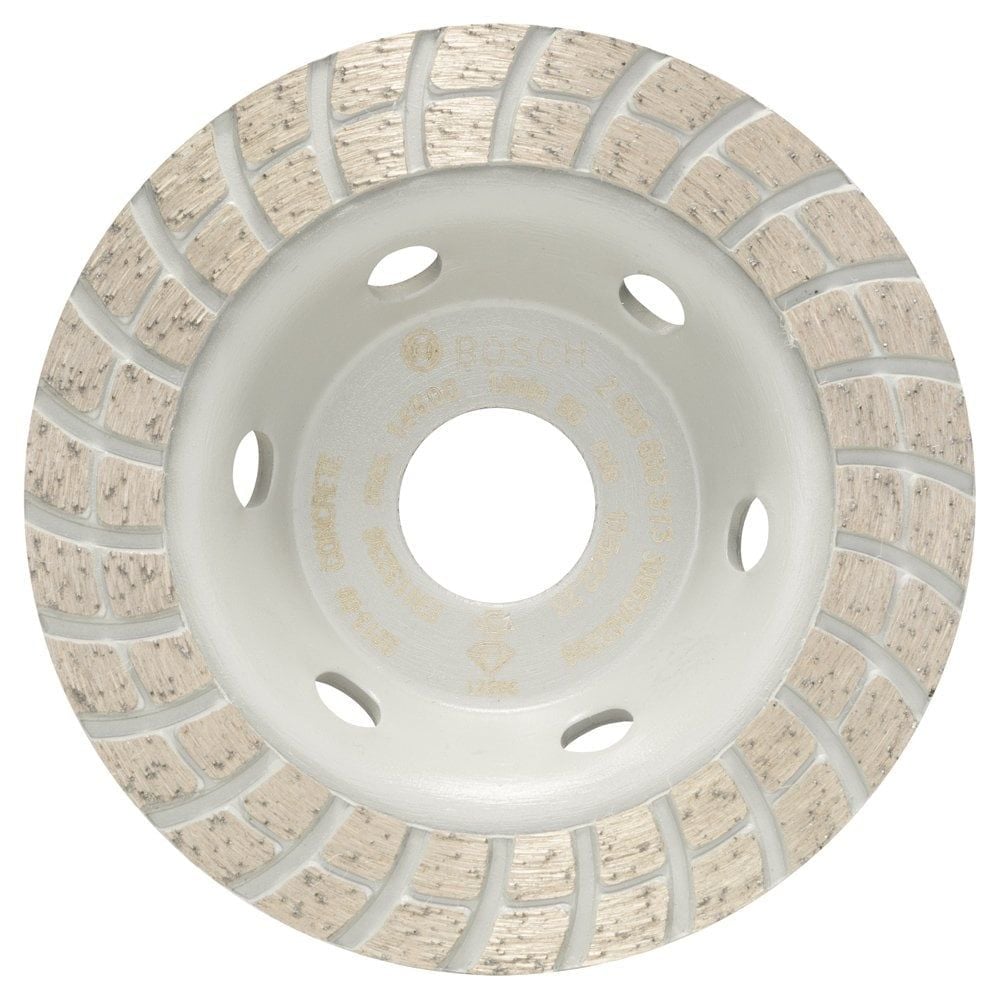 Bosch - Standard Seri Beton İçin Elmas Çanak Disk Turbo 105 mm