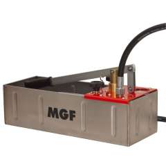 MGF Su test pompası çift pompa 60 bar ınox