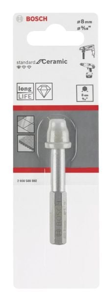 Bosch - Standard Seri, Matkap İçin Seramik Kuru Elmas Delici 8*33 mm