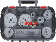 Bosch - Yeni Progressor Serisi Delik Açma Testeresi (Panç) Seti 11 Parça Ø 25-32-40-54-60-68-76-86 mm