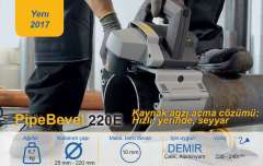 Kaynak Ağzı Açma Makinesi Exact Bevel 220E