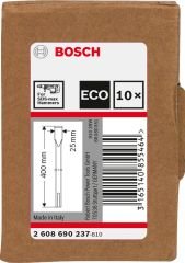 Bosch - SDS-Max Şaftlı Yassı Keski 400*25 mm 10'lu EKO