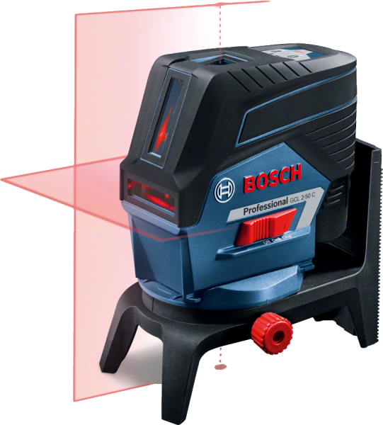 Bosch GCL 2-50 C +RM2 + BT150 Çapraz ve Noktasal Lazer