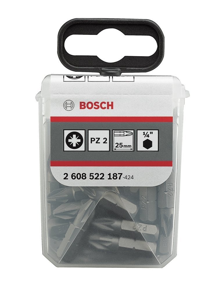 Bosch - PZ2*25 mm 25'li TicTac Kutu