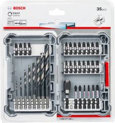 Bosch - Impact Control Serisi HSS 35 Parça Karışık Set