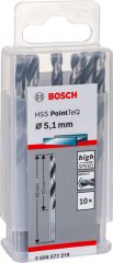 Bosch - HSS-PointeQ Metal Matkap Ucu 5,1 mm 10'lu