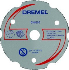 DREMEL® DSM20 çok amaçlı karpit kesme diski (DSM500)