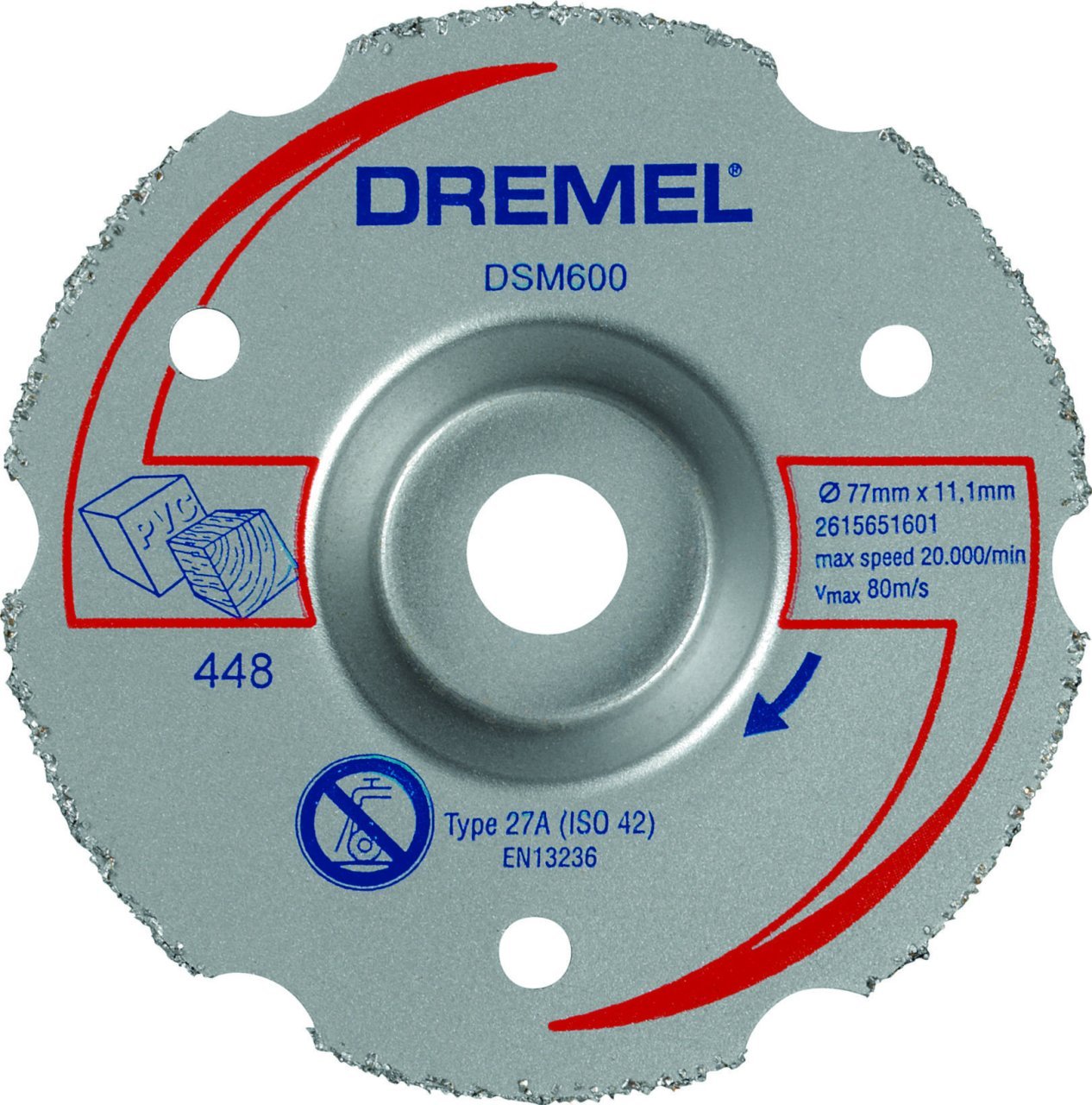 DREMEL® DSM20 çok amaçlı karpit bitişik kesme diski (DSM600)