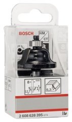 Bosch - Standard Seri Ahşap İçin Çift Oluklu Sert Metal Kenar Biçimlendirme Frezesi 8*12,7*61mm