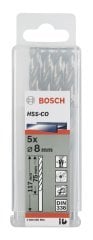 Bosch - HSS-Co Metal Matkap Ucu 8,2*117 mm 5'li Paket