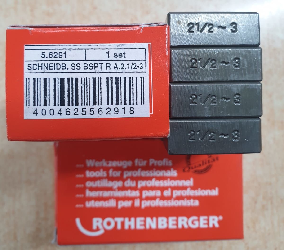 Rothenberger 56291 Pafta Tarağı SS BSPT R 2 1/2-3