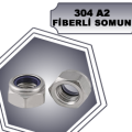 FİBERLİ SOMUN DIN 985 A2 304