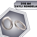 YAYLI RONDELA DIN127 A4 316