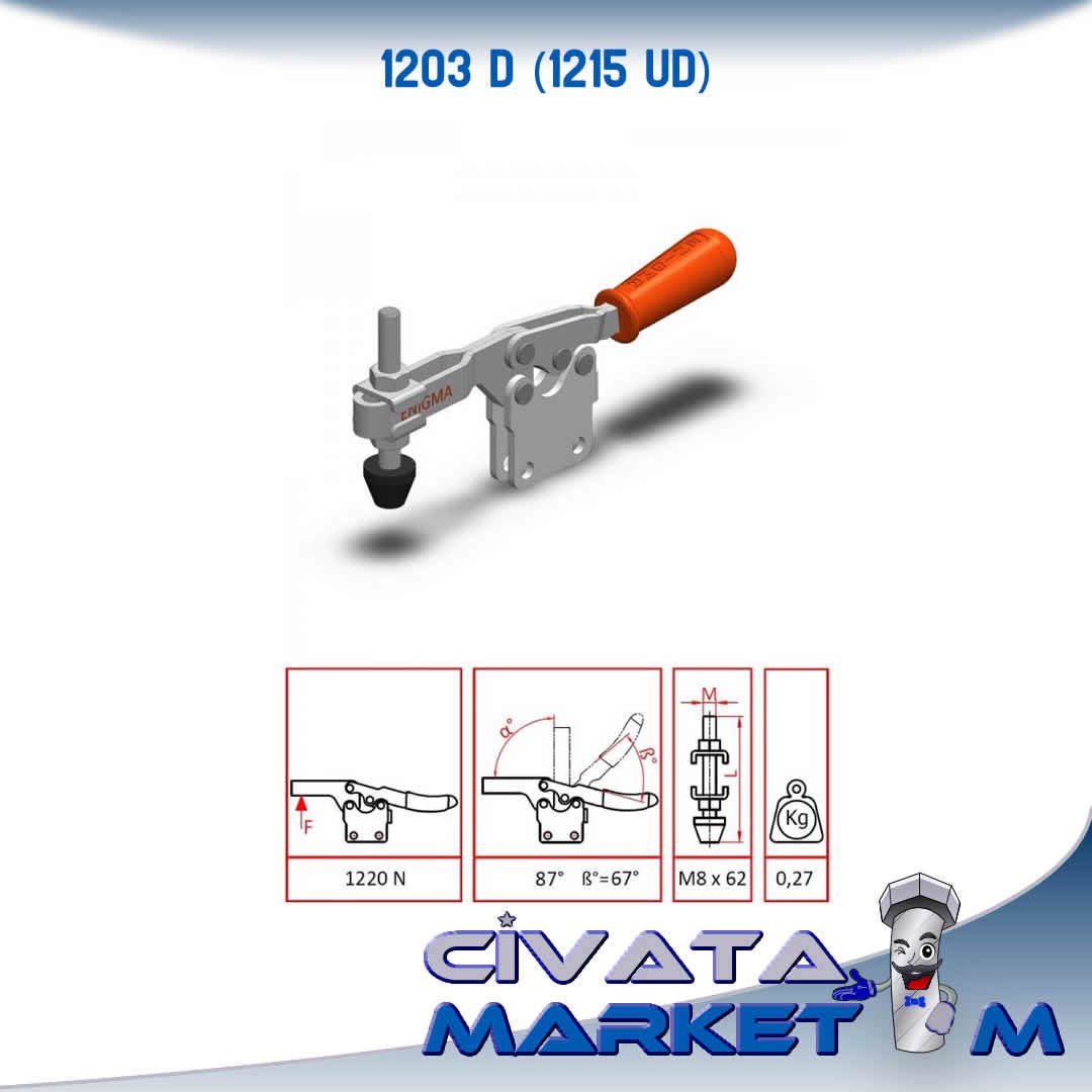 1203 D (1215 UD) HIZLI YATAY BAĞLANTI D SERİSİ