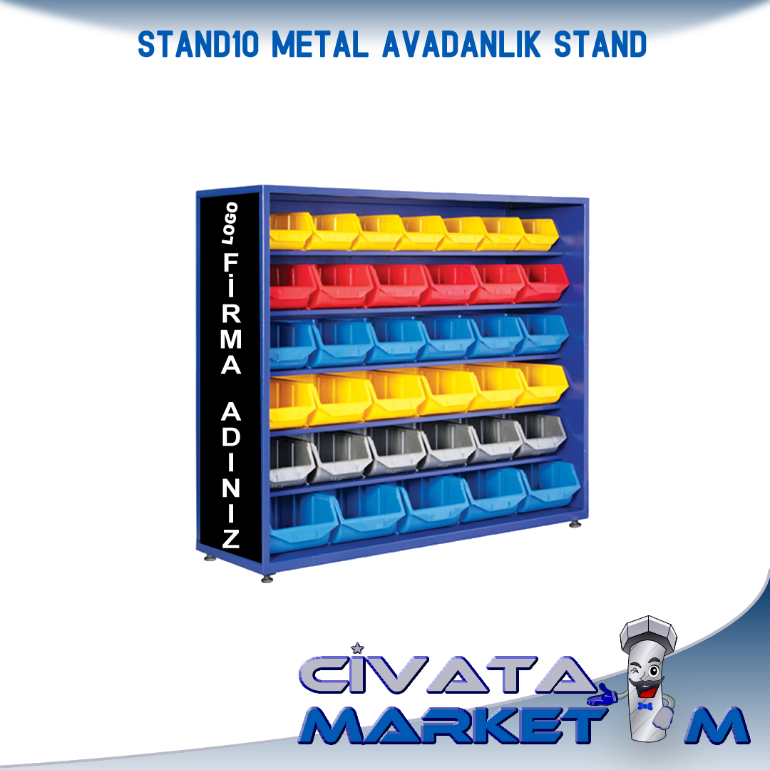 STAND10 METAL AVADANLIK STAND