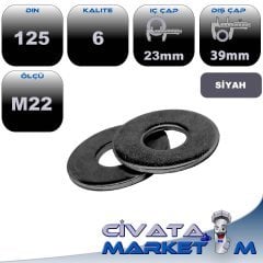 M22 PUL SİYAH DIN125