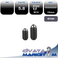 M10*19 MM  BİLYALI SETSKUR