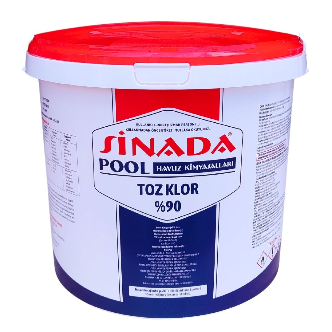 Sinada %90 Granül Toz Klor 10 kg