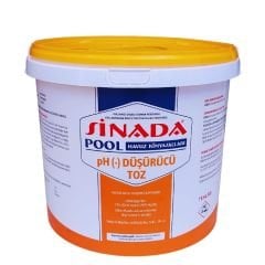 Sinada Toz Ph Düşürücü 10 kg Down - Havuz Kimyasalı