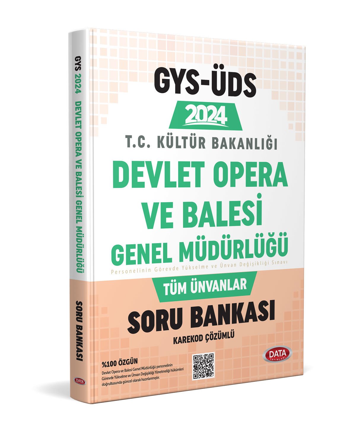 Devlet Opera Ve Bale Genel Müdürlüğü GYS-ÜDS Soru Bankası - Karekod Çözümlü