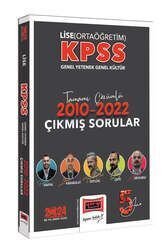 2024 KPSS GY-GK Lise (Ortaöğretim) Tamamı Çözümlü 2010-2022 Çıkmış Sorula