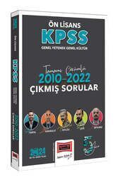 2024 KPSS GY-GK Ön Lisans Tamamı Çözümlü 2010-2022 Çıkmış Sorular