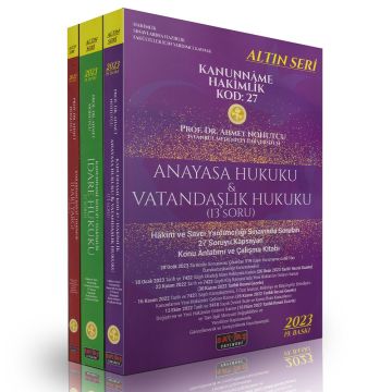 KANUNNAME Hakimlik KOD:27 Konu Anlatımı 2023