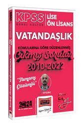 Yargı Yayınları 2024 KPSS Lise Ön Lisans Genel Kültür Vatandaşlık Konularına Göre Düzenlenmiş 2010-2022 Tamamı Çözümlü Çıkmış So