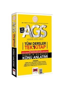 MEB-AGS Tüm Dersler Tek Kitap Hazırlık Kılavuzu Konu Anlatımı Yargı Yayınları