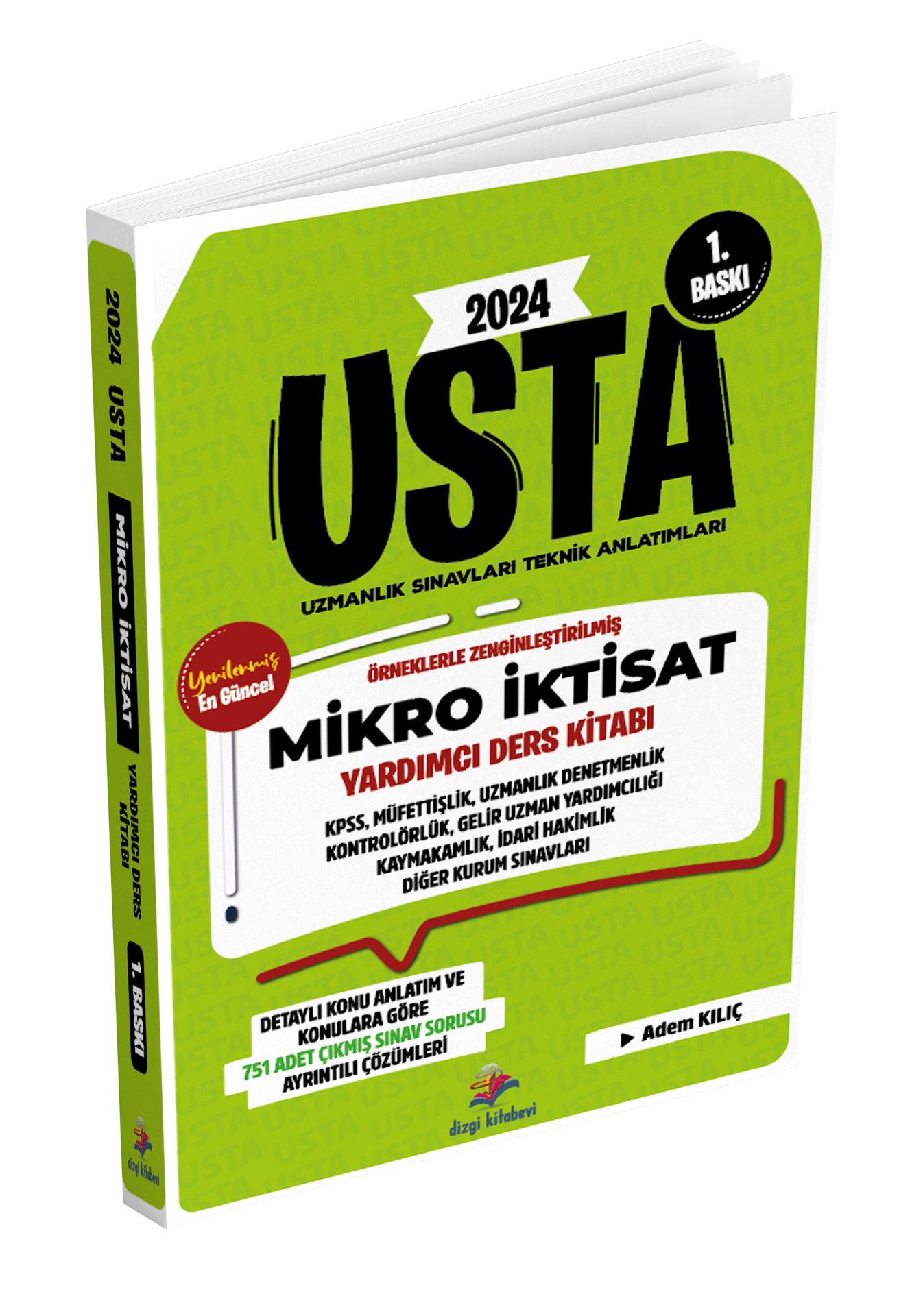 Dizgi Kitap Usta Mikro İktisat Konu Anlatımı Ve Konularına Göre Tasnif Edilmiş Tamamı Çözümlü Çıkmış Sınav Soruları 2024