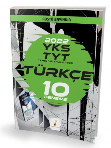 Pelikan Yayınları 2022 TYT Türkçe Dijital Çözümlü 10 Deneme Sınavı