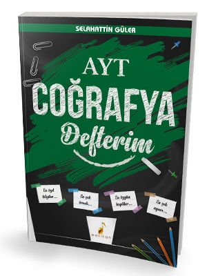 Pelikan Yayınları AYT Coğrafya Defterim