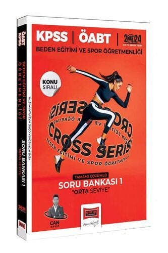 Yargı Yayınları 2024 KPSS ÖABT Beden Eğitimi ve Öğretmenliği Cross Serisi Soru Bankası (Orta Seviye)