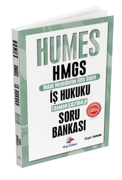 Dizgi Kitap 2025 Humes HMGS İş Hukuku Tamamı Çözümlü Soru Bankası