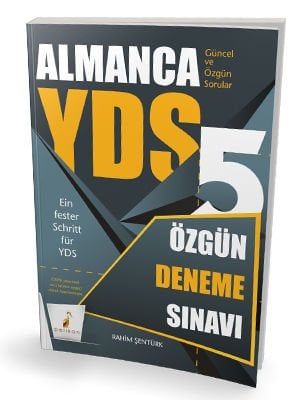 YDS Almanca Özgün 5 Deneme Sınavı