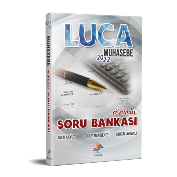 Dizgi Kitap Luca Muhasebe Çözümlü Soru Bankası