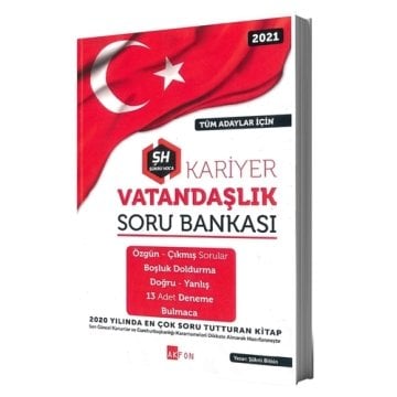 Şükrü Hoca ile Kariyer Vatandaşlık Soru Bankası Akfon Yayınevi Mayıs 2020