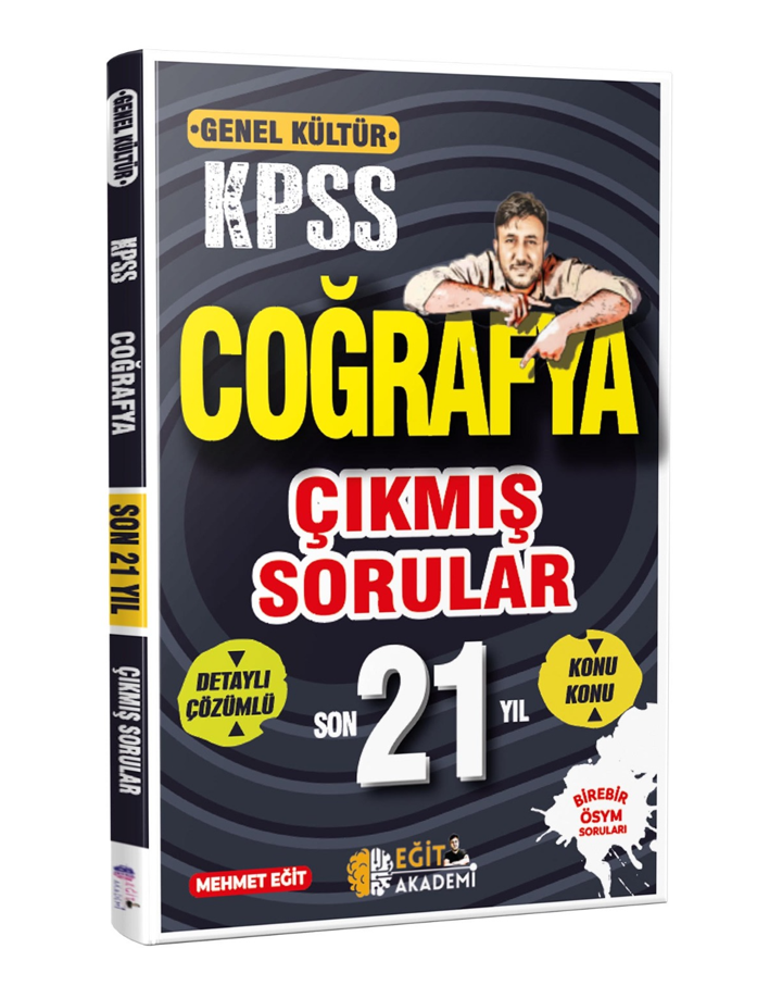 KPSS Coğrafya Son 21 Yıl Çıkmış Sorular Eğit Akademi